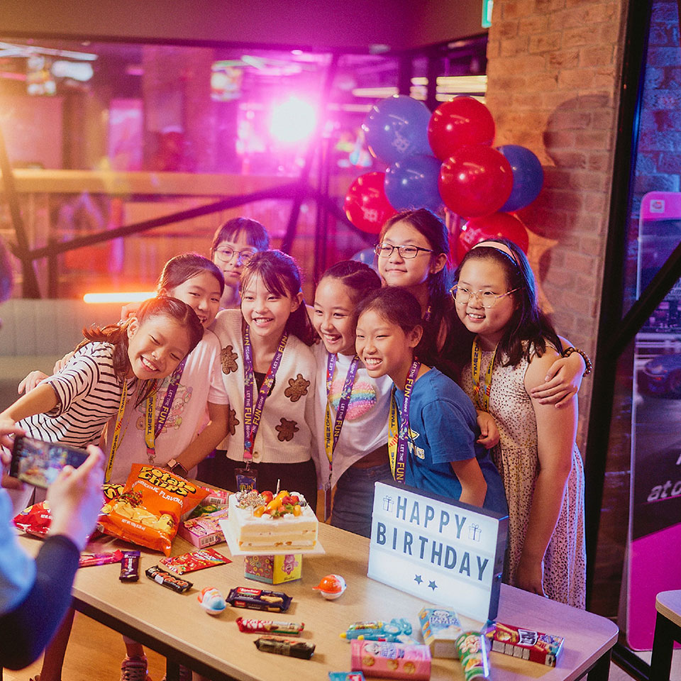 Timezone Birthday Party Package
